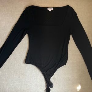 Superdown BodySuit with Square Neck